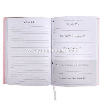 Beautiful Linen Journal Cover For Women Gratitude Notebook